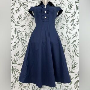 Wedtrend Retro Vintage 1950s Style Cotton Dress Size Small 6 New Without Tags